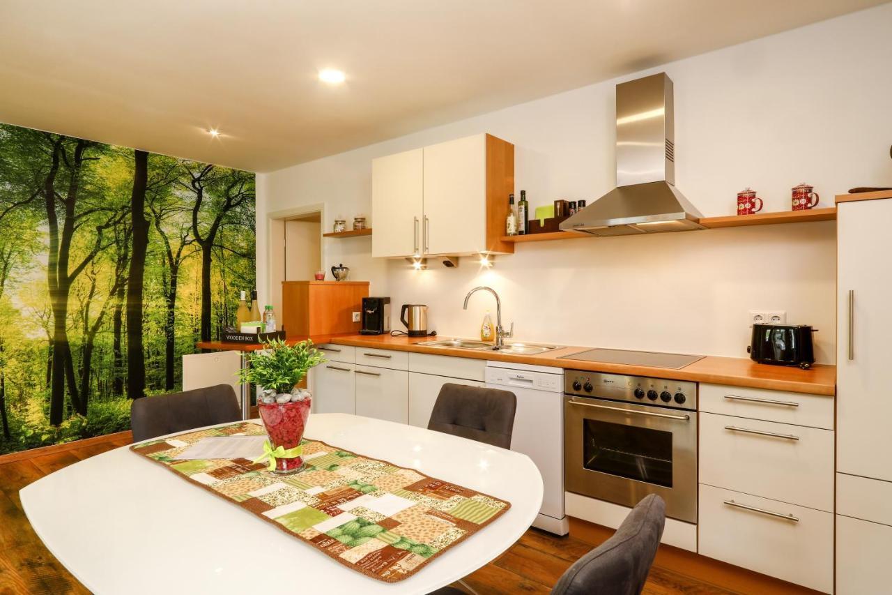 Ferienwohnung Fritsche ジークマールシュツェル エクステリア 写真